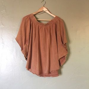 Free People Kiss Me off the shoulder top, small